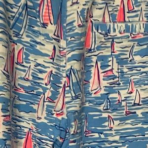 Lilly Pulitzer NWOT Knit Pants Nautilicious Large